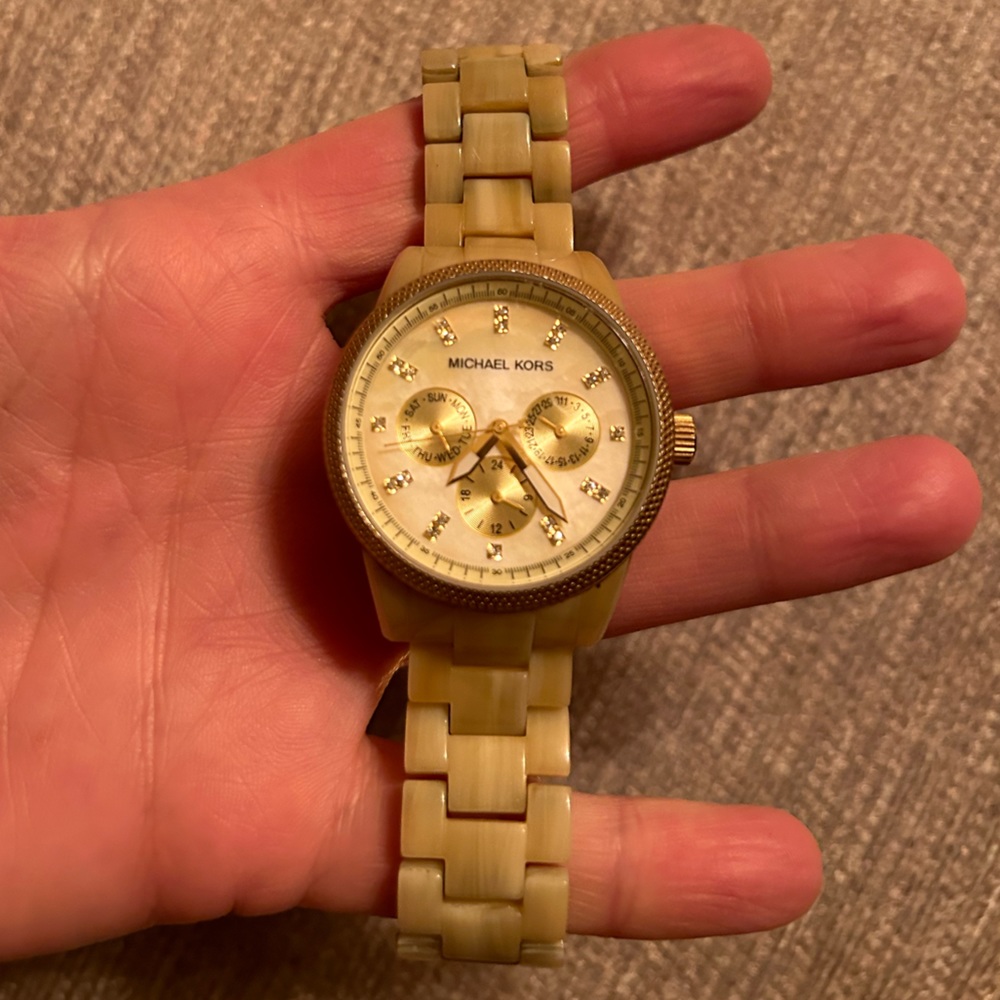 Michael Kors Tortoiseshell Watch